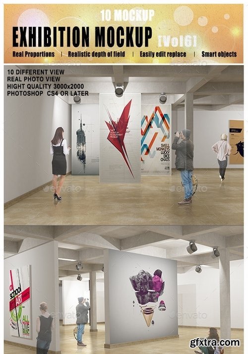 GraphicRiver - Exhibition Mockup [vol 6] 12102319