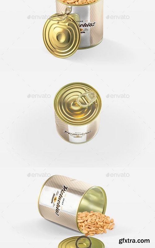 GraphicRiver - Package Tin Can Mockup 11845922