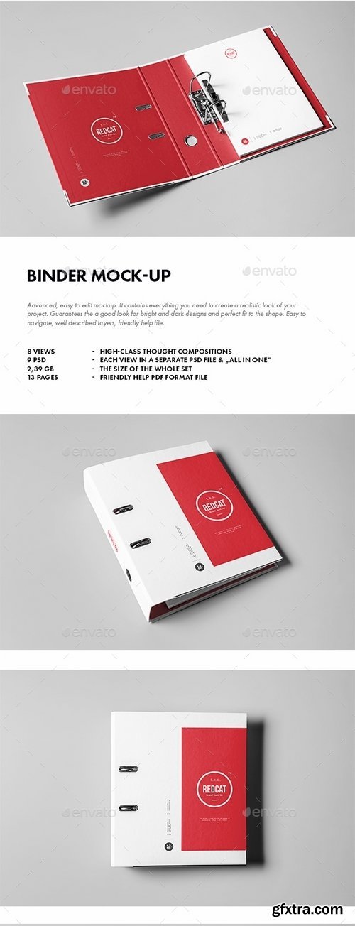 GraphicRiver - Binder Mock-up 14629983