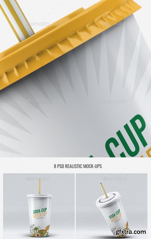 GraphicRiver - Soda Cup Mock-Up 19529547