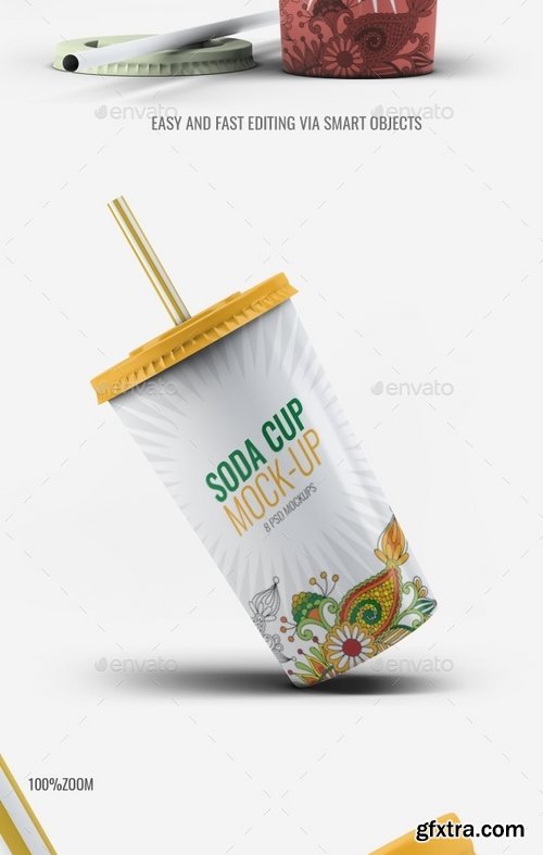 GraphicRiver - Soda Cup Mock-Up 19529547