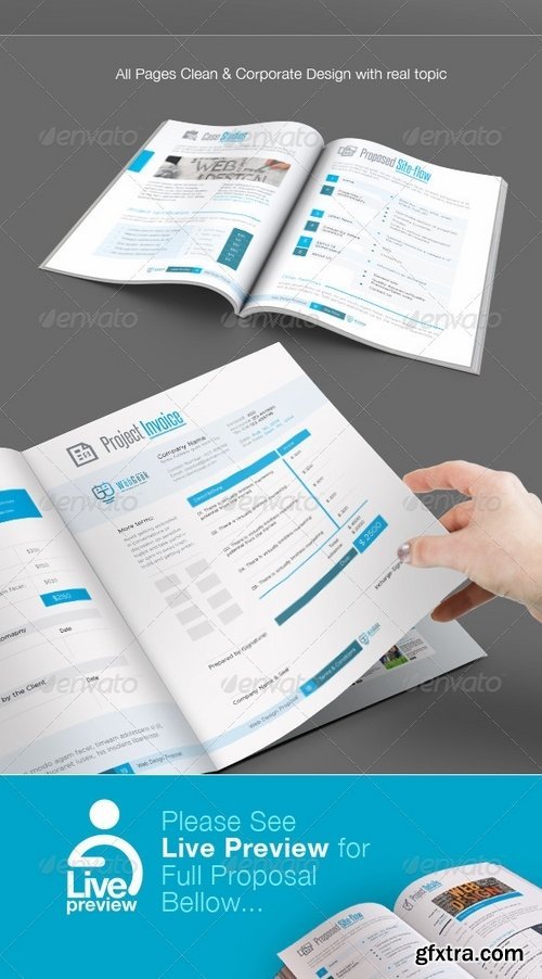 GraphicRiver - Web Proposal for Web Design Project 7259438