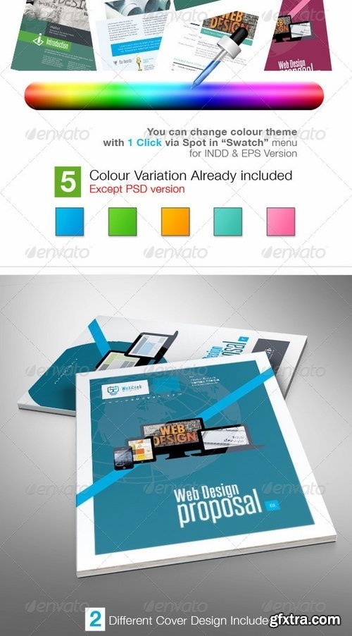 GraphicRiver - Web Proposal for Web Design Project 7259438