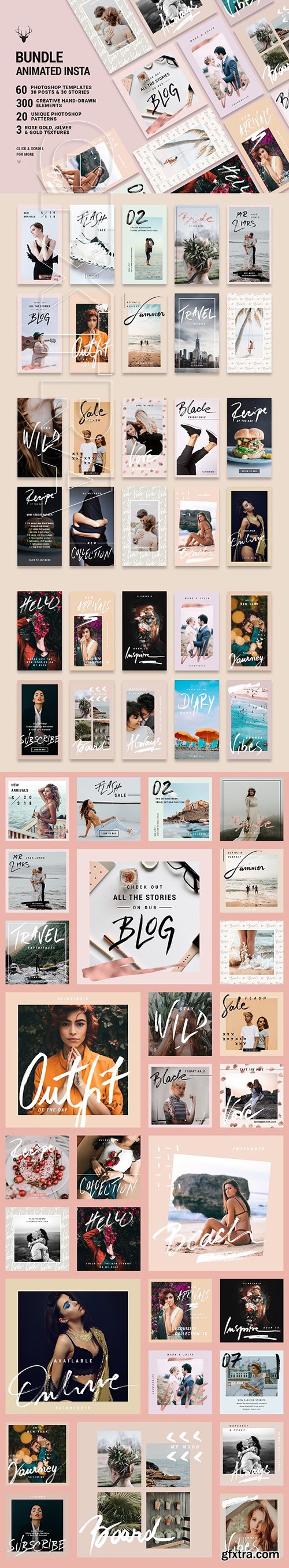 MINI BUNDLE Animated Instagram Pack