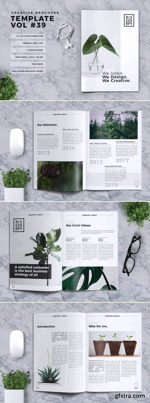 Creative Brochure Template Vol. 39