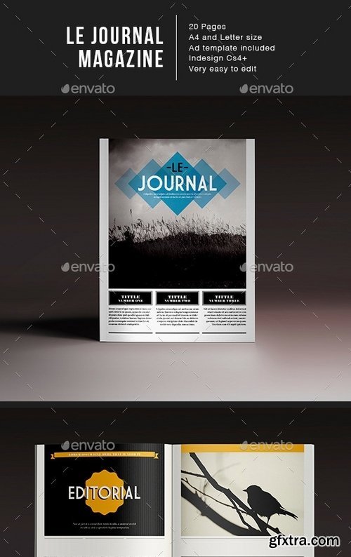 GraphicRiver - Le Journal Magazine Indesign Template 14445296