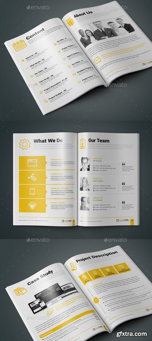 GraphicRiver - Web Proposal for Web Design & Development Agency 12349424