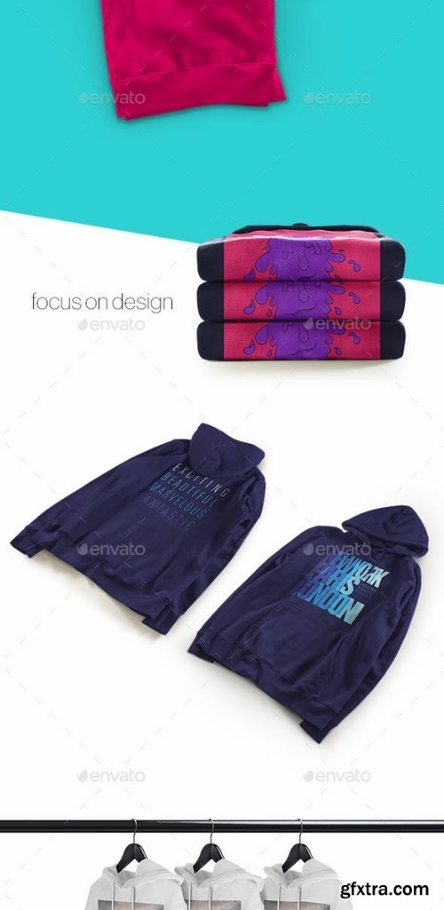 GraphicRiver - Hoodie Sweatshirt Presentation Mockup 18666928