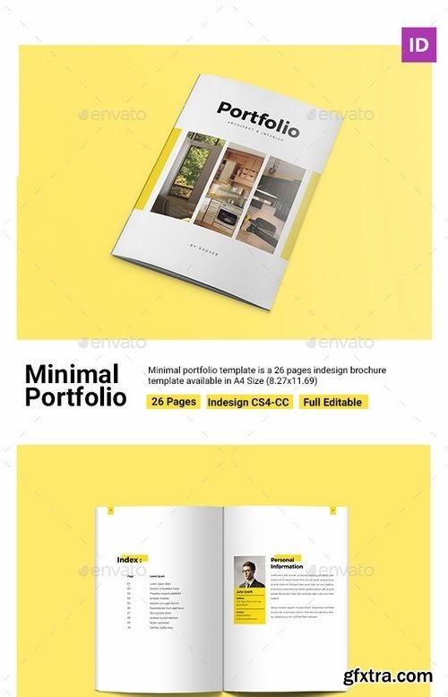 GraphicRiver - Minimal Interior & Architecture Portfolio 19135949