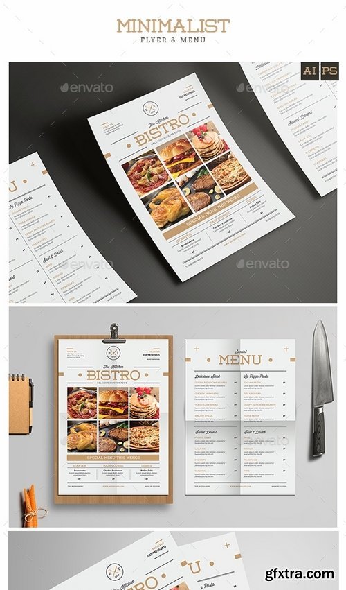 GraphicRiver - Minimal Food Menu 17424865