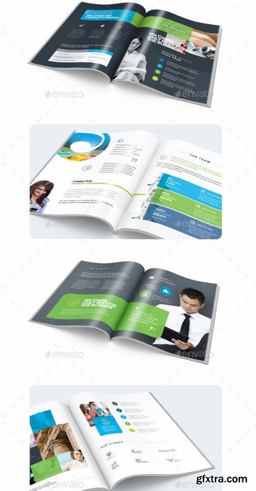 GraphicRiver - Creative Bifold Brochure 9563821