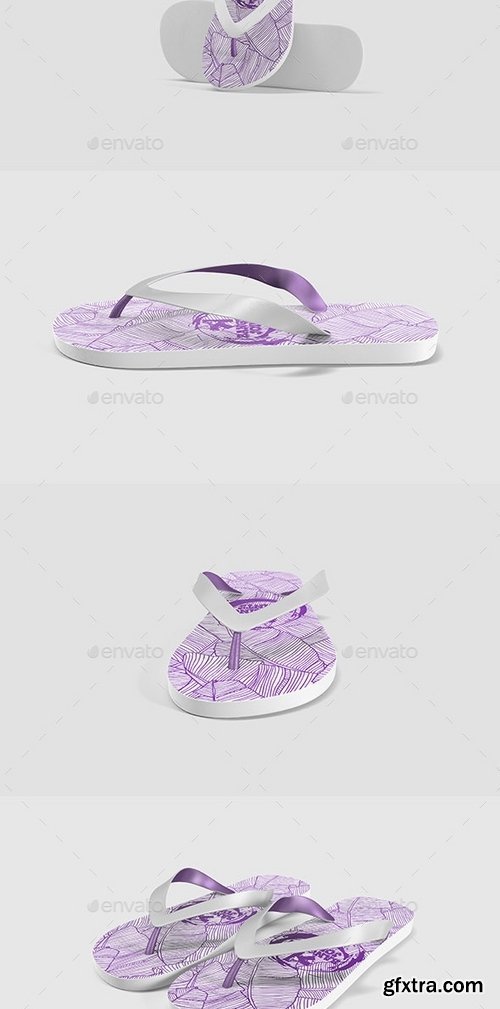 GraphicRiver - Flip Flops  Sandals Mock-Up 11064484