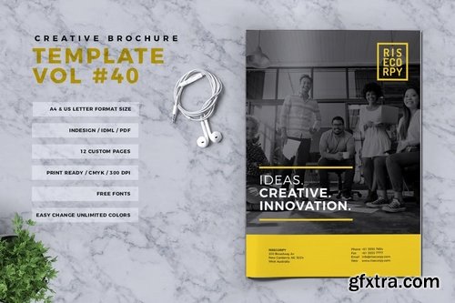 Creative Brochure Template Vol 40