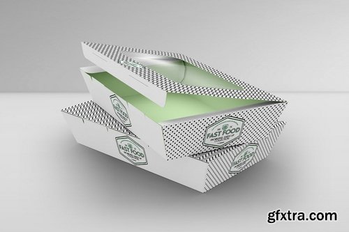 Fast Food Boxes Vol10 Take Out Packaging Mockups