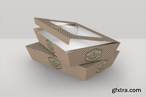 Fast Food Boxes Vol10 Take Out Packaging Mockups