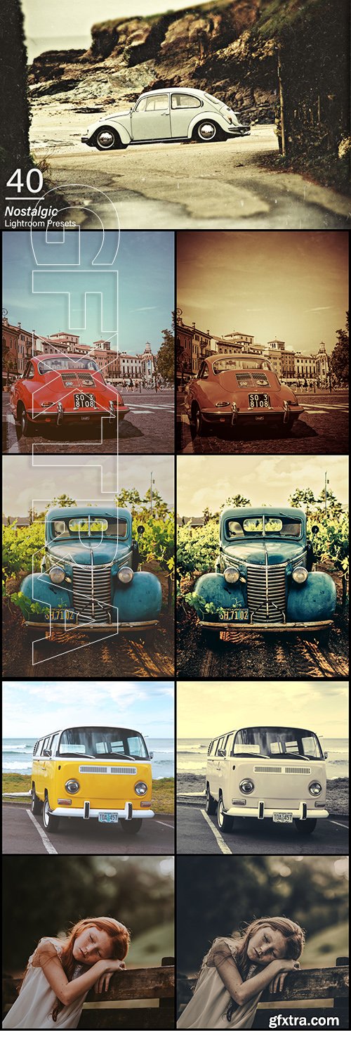 40 Nostalgic Lightroom Presets