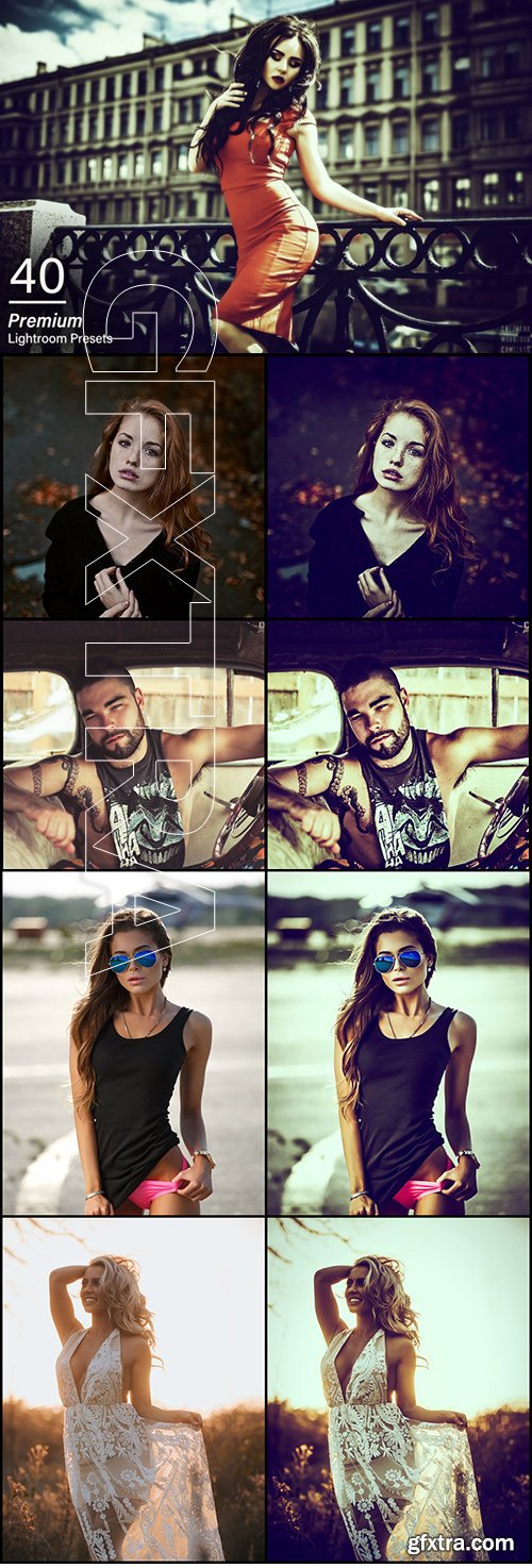 40 Premium Lightroom Presets