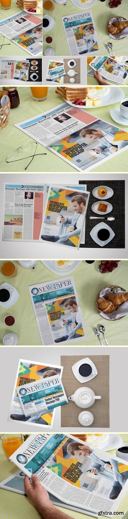 Newspaper Ad Design Mockups