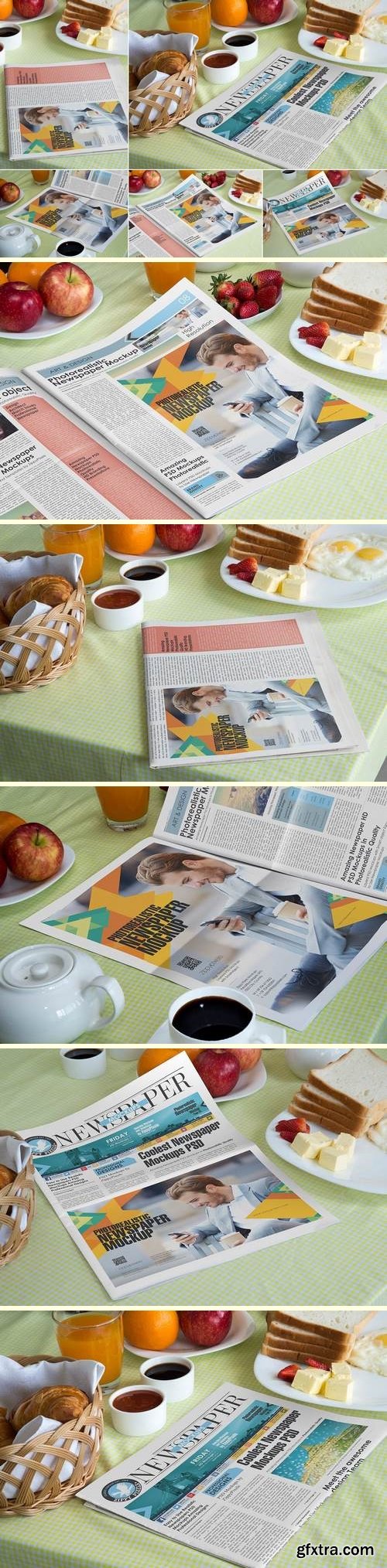 Newspaper Mockup Templates