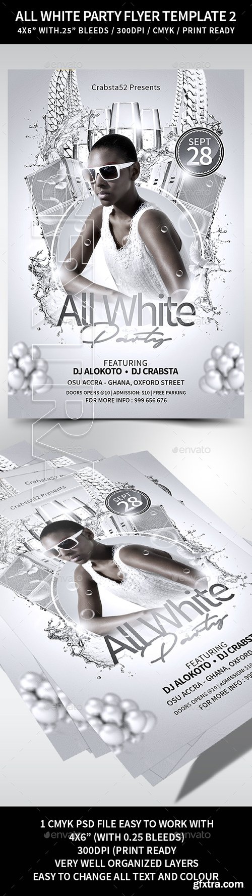 GraphicRiver - All White Party Flyer Template 2 22351528