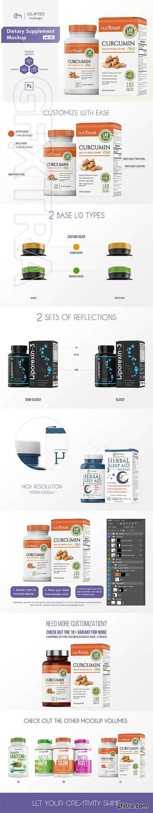 Dietary Supplement Mockup v 1C