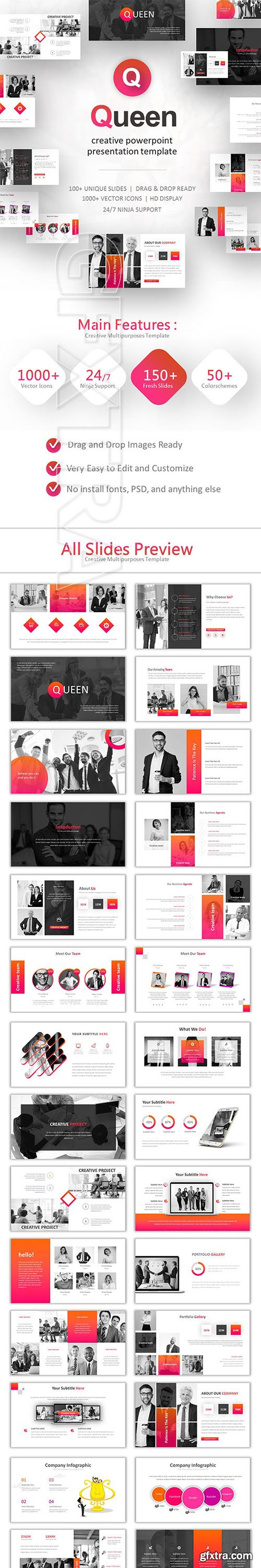 GraphicRiver - Queen Powerpoint 22327776