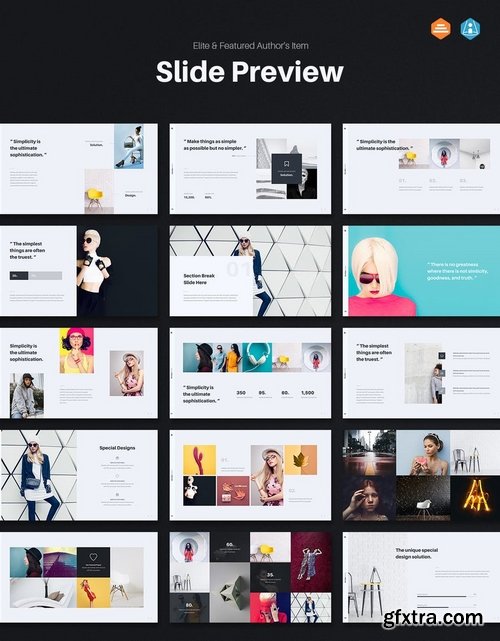 KLOE - Minimal Google Slide Template