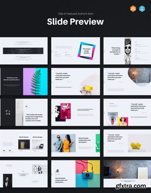 KLOE - Minimal Google Slide Template