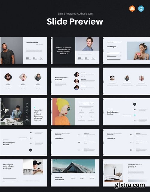 KLOE - Minimal Google Slide Template