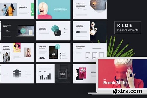 KLOE - Minimal Google Slide Template