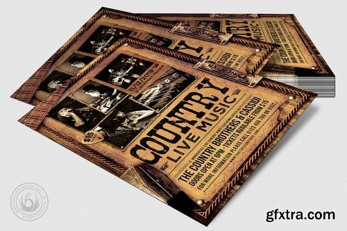 Country Live Flyer Template V3