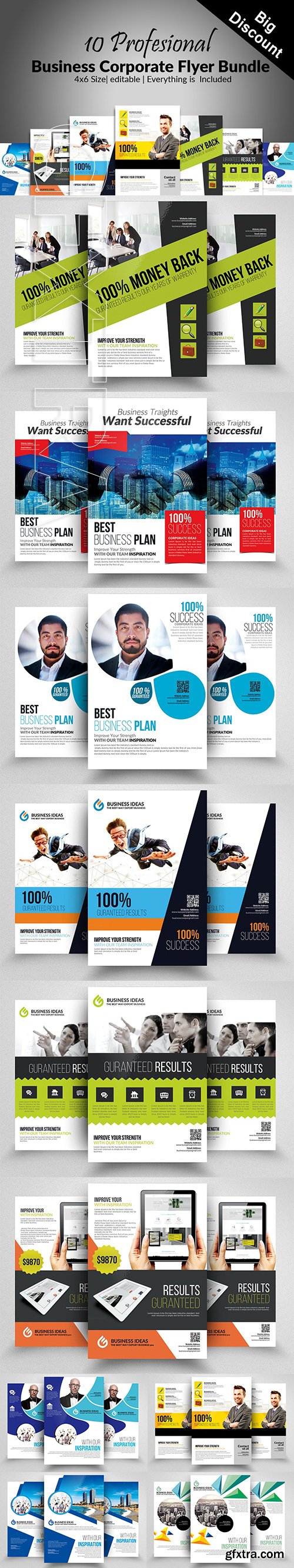 10 Business Flyers Bundle Vol 08