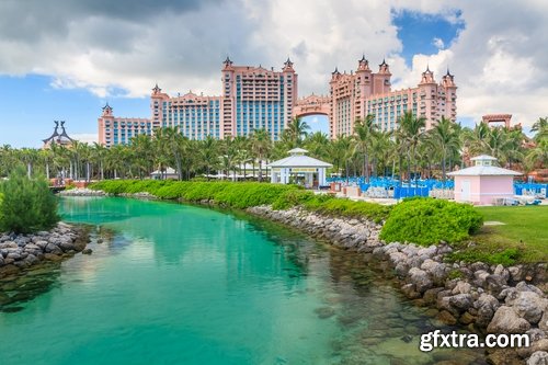 Bahamas beach resort sand sea landscape palm island 25 HQ Jpeg