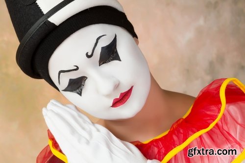 Mime clown laughter 25 HQ Jpeg