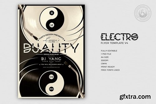 Electro Flyer Template V4