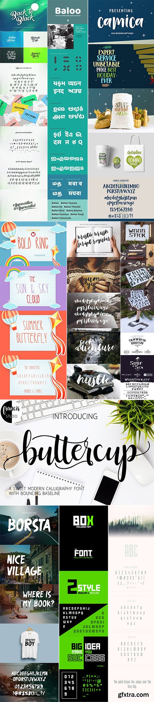 Mix Fonts Bundle 17