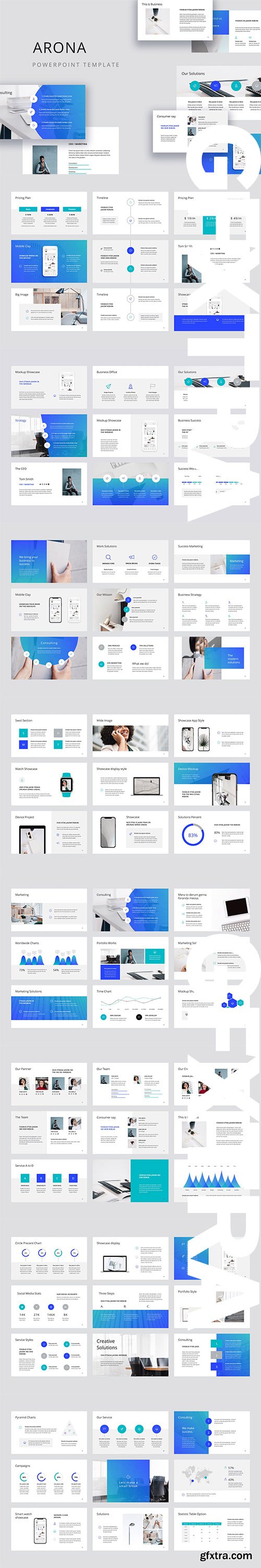 ARONA - Powerpoint Presentation Template