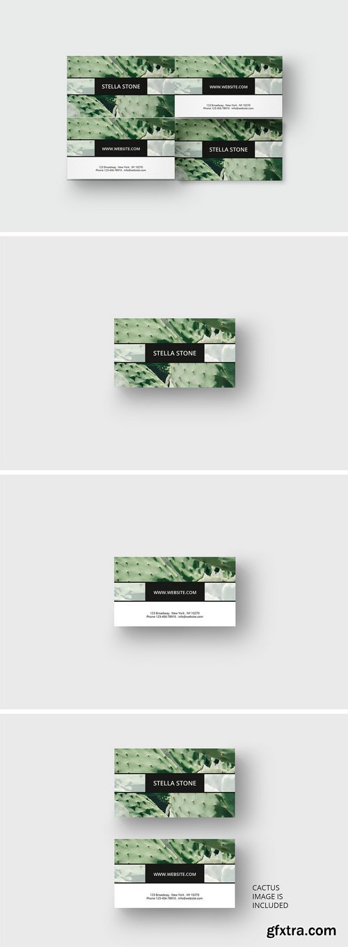 CM - Cactus business card template 1689341