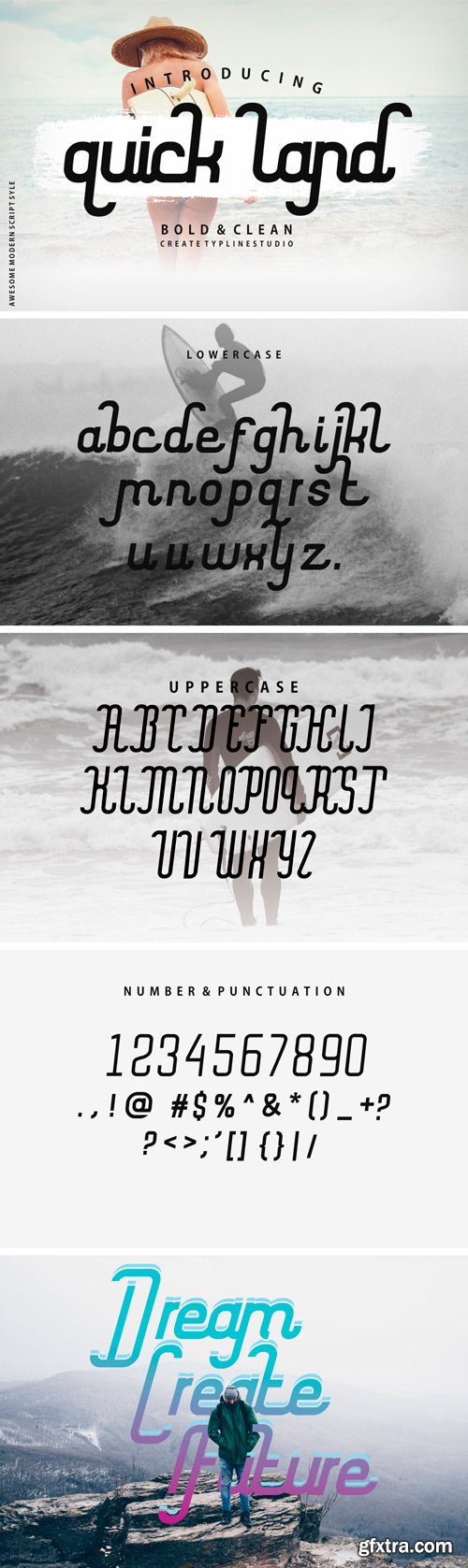 Quick Land Font