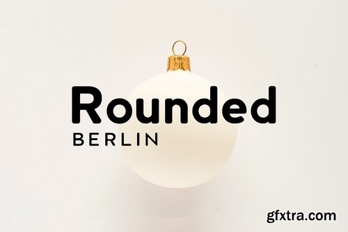 CM - BERLIN Rounded - Sans Serif Typeface 2800830