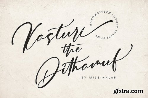 Kasturi Luxury Script Font