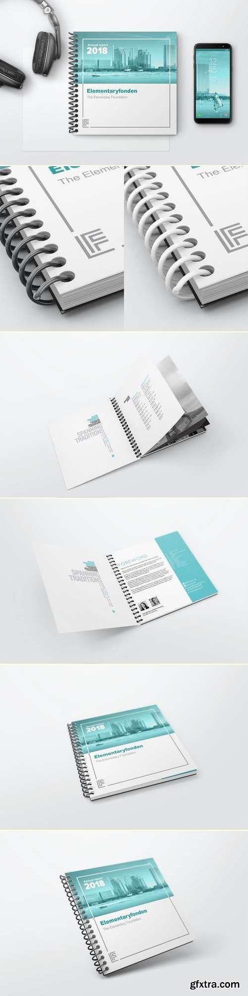 Spiral Book Binding Mockups 02