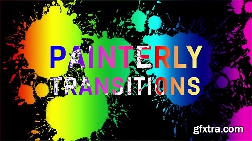 Painterly Transitions V1 for Final Cut Pro X macOS