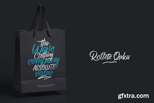 Rollete Qaku SVG & Regular Font Family - 6 Fonts