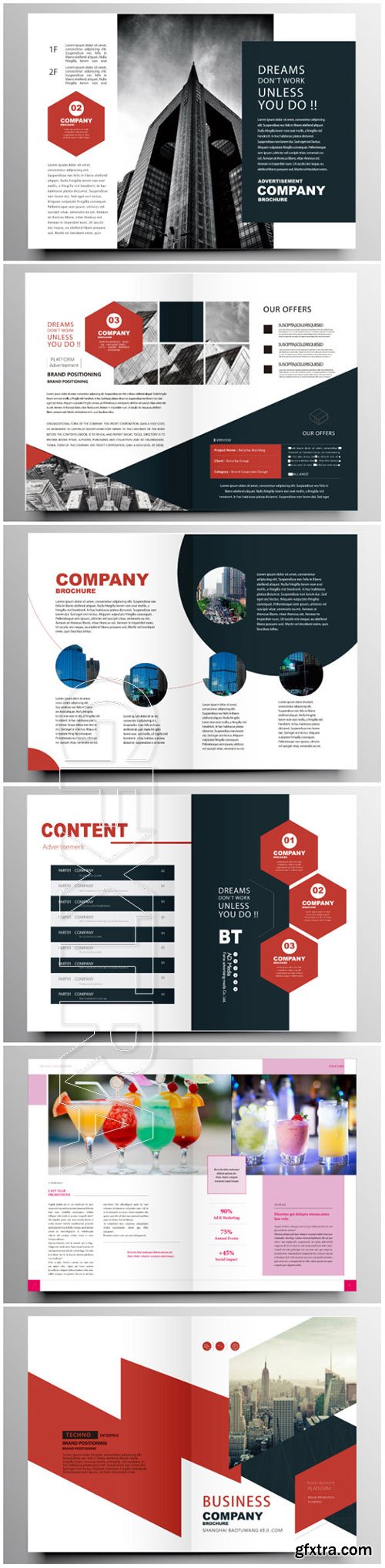 Brochure template vector layout design, corporate business annual report, magazine, flyer mockup # 192