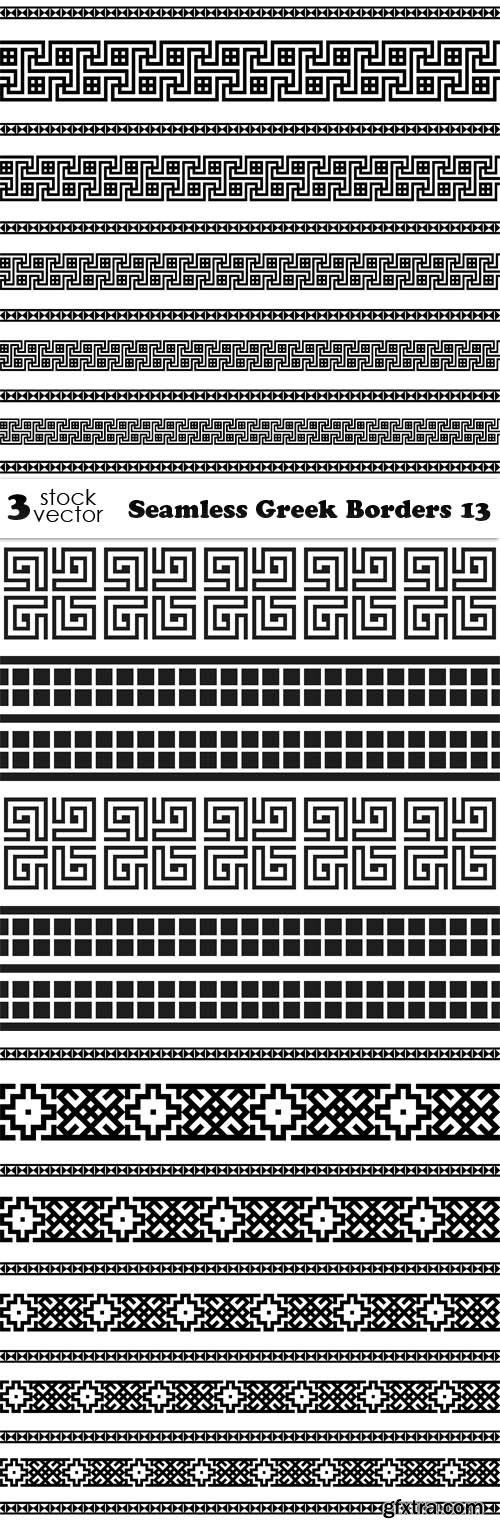 Vectors - Seamless Greek Borders 13