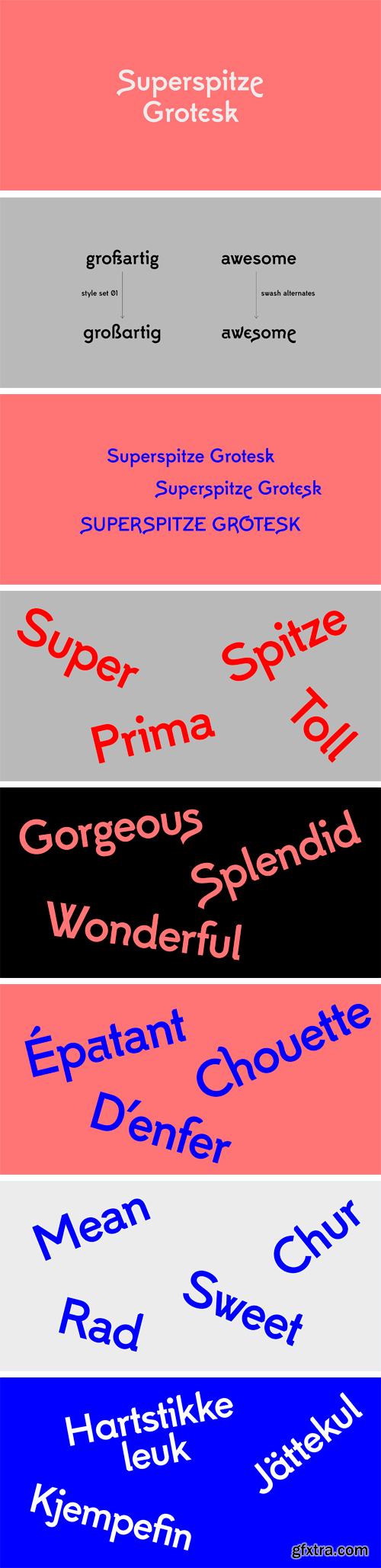 Superspitze Grotesk Font