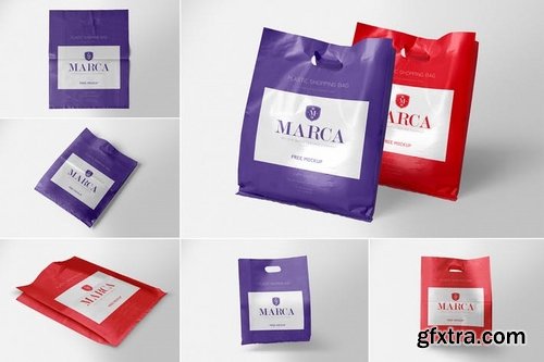 6 Beautiful Shopping Bag Mockups