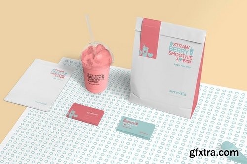 Transparent Plastic Ice Cream Cup Mockups