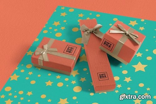 Gift Box Mockups